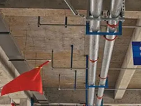 乌拉特后管廊支架的安装方法